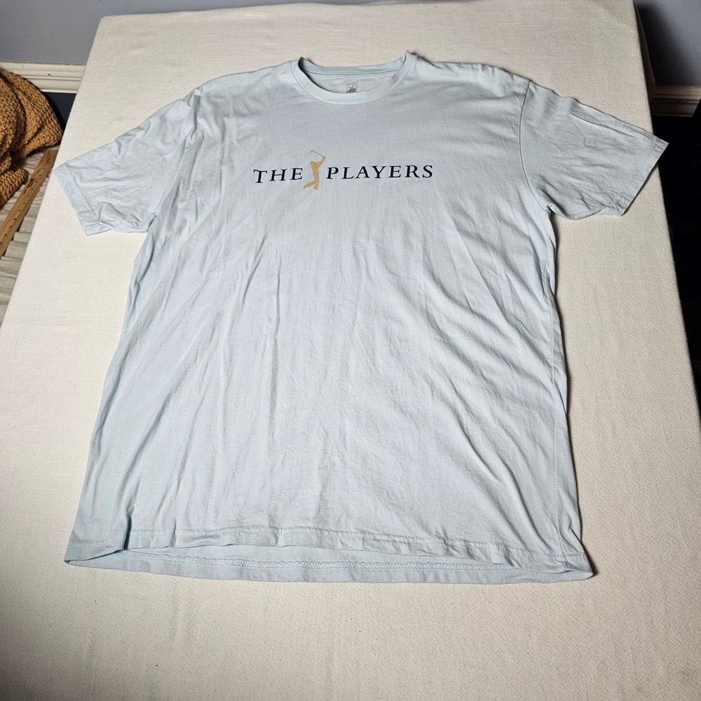 Flomotion The Players Championship Golf T-Shirt Florida Shark Teeth Blue XXL